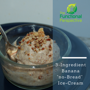 Super Easy - Healthy 3 Ingredient 'Ice Cream'
