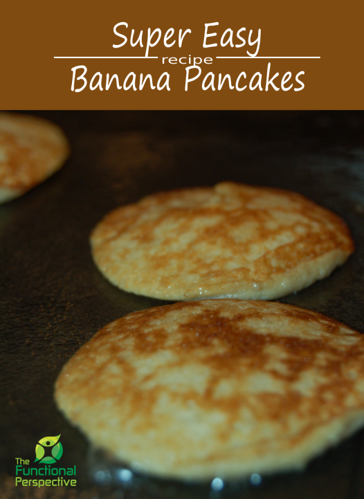 super easy banana pancakes post